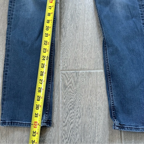 HUDSON Men's Blake Slim Straight Jeans Zip 5 Pockets Size 32 Blue Denim - Picture 4 of 8